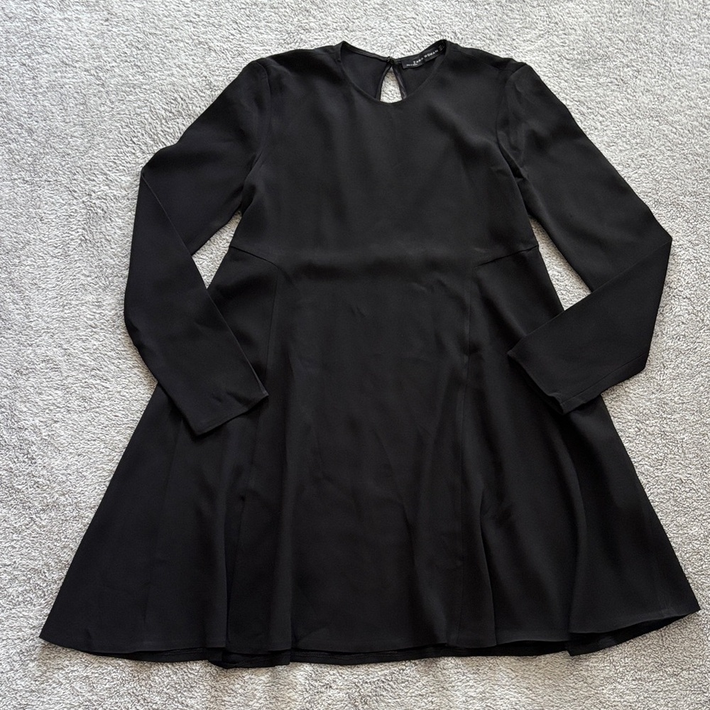 Zara Black Women's swing dress